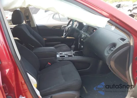 2014 Nissan Pathfinder S из США, поврежденный, VIN 5N1AR2MM1EC689096